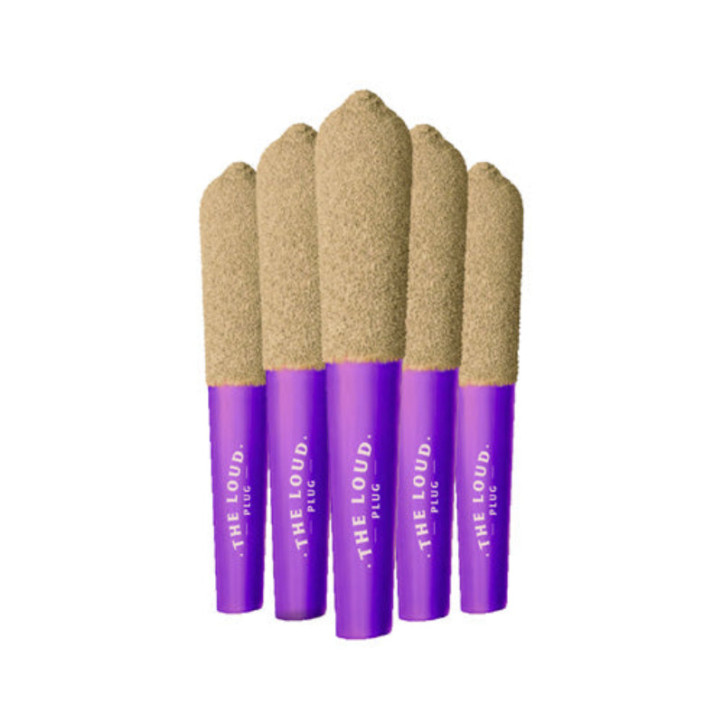 5X0.5G - PURPLE POM G KIEF COATED INFUSED PRE-ROLL - CASE 6 UNITS