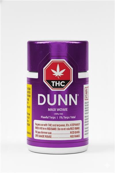 5X0.5G - MAUI WOWIE KIEF COATED INFUSED PRE-ROLL - CASE 12 UNITS